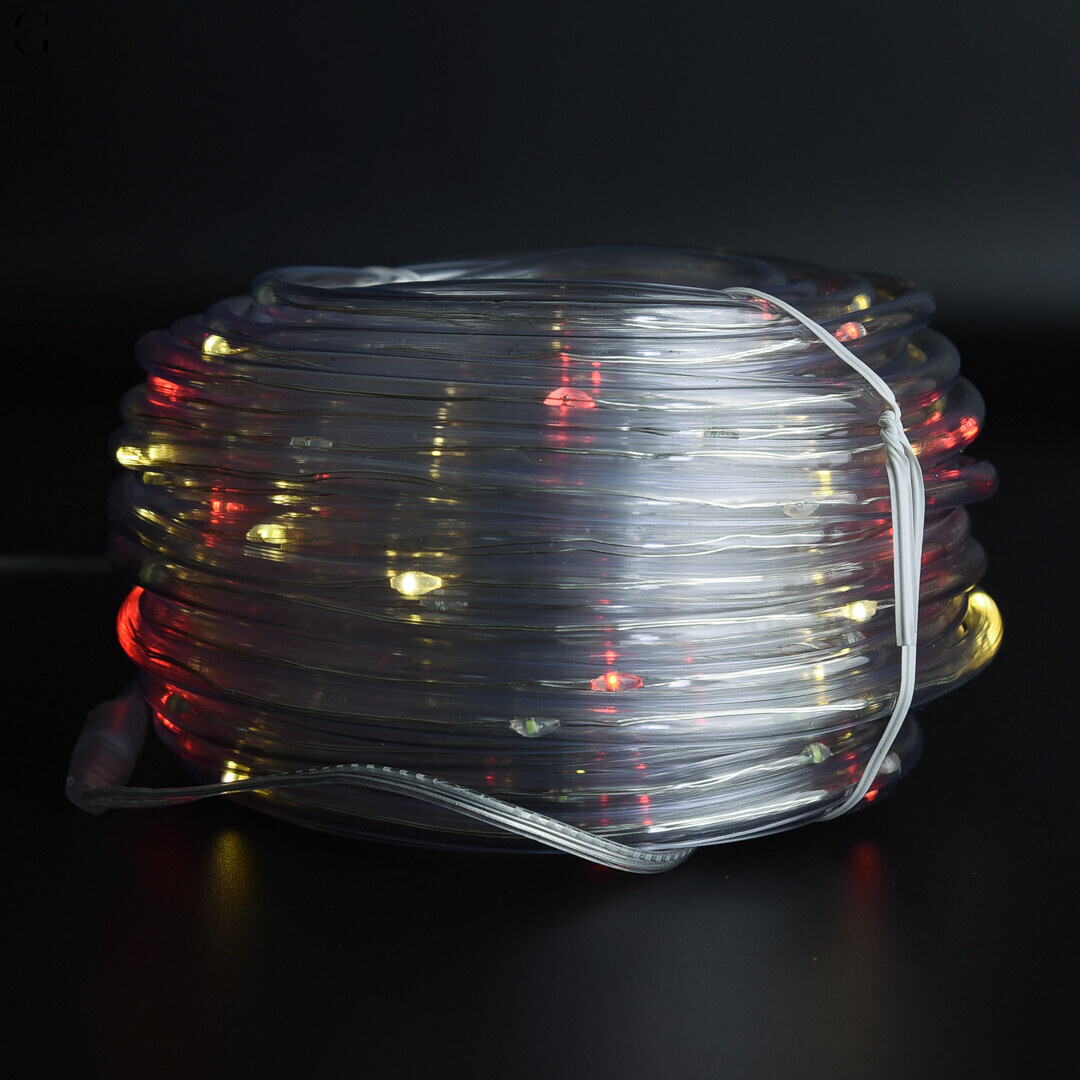 Светодиодная солнечная лента IP65 20 м/200 LED мультиколор желтый